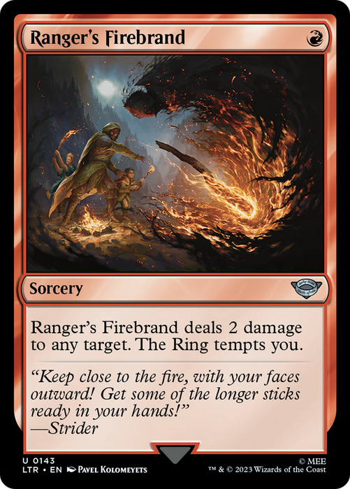 Ranger's Firebrand (LTR-143) - uncommon