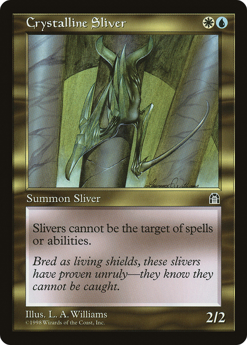 Crystalline Sliver (STH-127) - uncommon