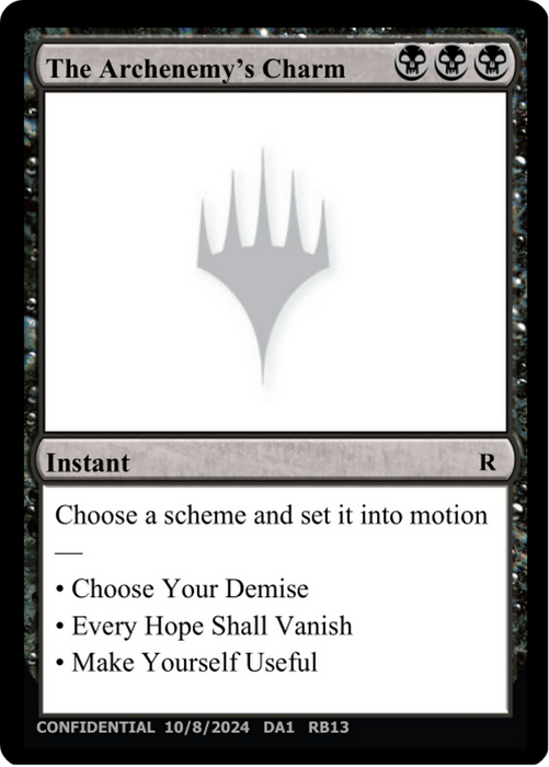 The Archenemy's Charm (UNK-RB13) - rare