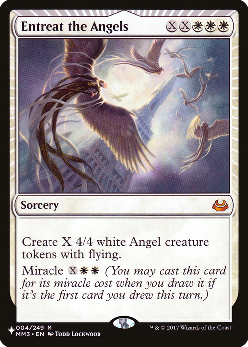 Entreat the Angels (LIST-MM3-4) - mythic: (miracle)