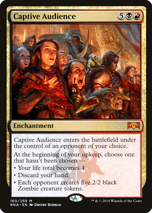Captive Audience (RNA-160) - mythic - Foil