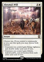 Akroma's Will (M3C-165) - rare - Foil
