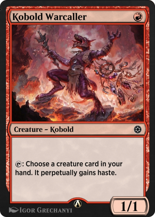 Kobold Warcaller (HBG-059) - common