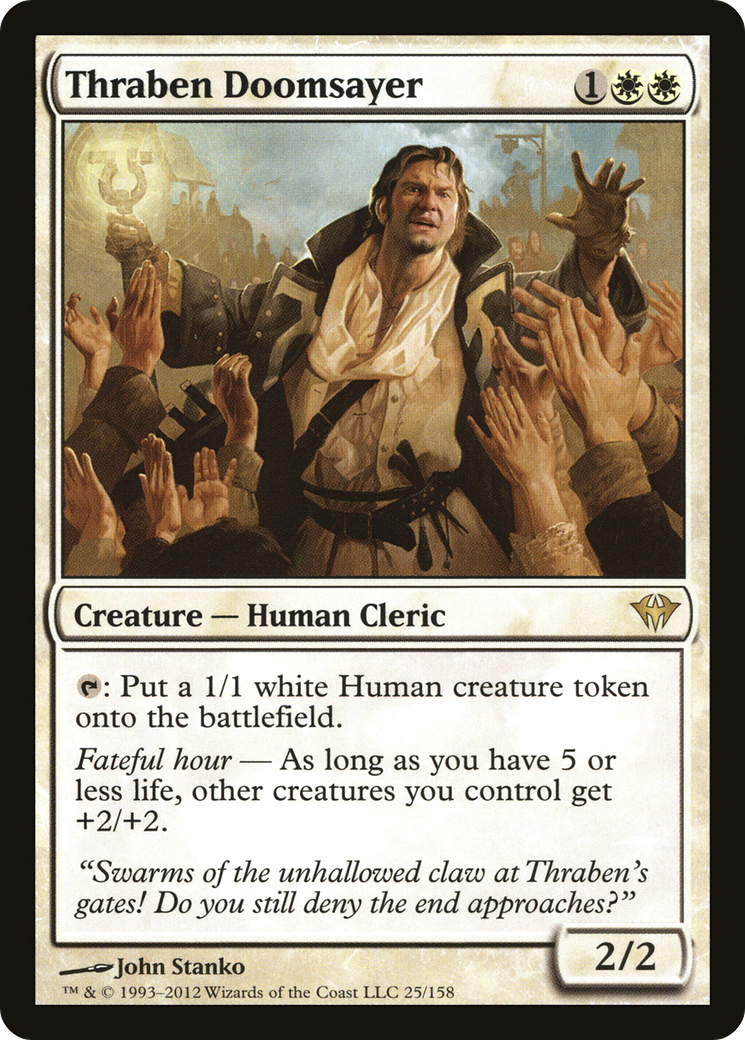 Thraben Doomsayer (DKA-025) - rare - Foil