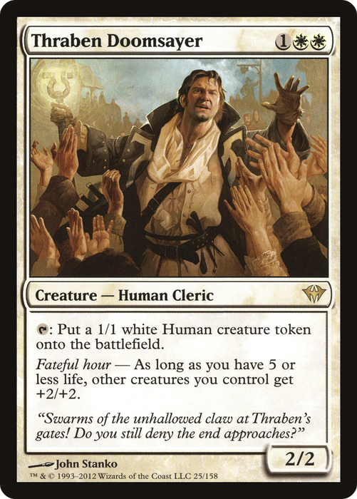 Thraben Doomsayer (DKA-025) - rare - Foil