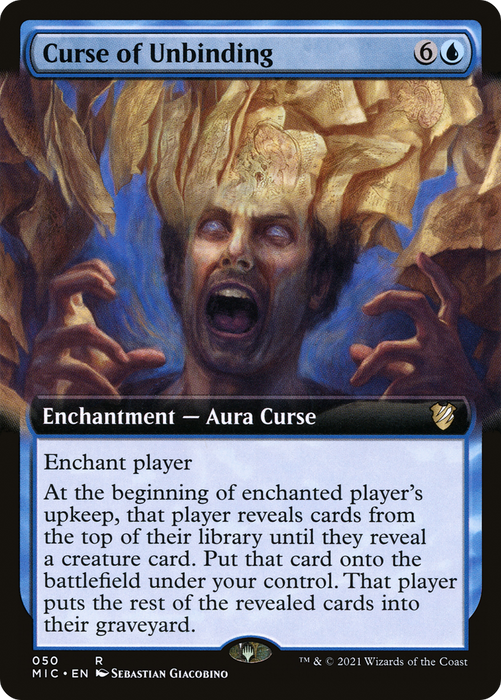 Curse of Unbinding (MIC-050) - rare: (Extended Art)