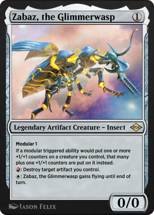 Zabaz, the Glimmerwasp (J21-762) - rare
