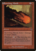 Scorching Missile (ODY-219) - common: (tombstone) - Foil