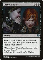 Diabolic Tutor (KLD-075) - uncommon - Foil