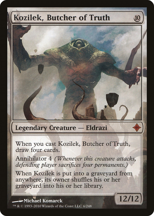 Kozilek, Butcher of Truth (ROE-006) - mythic - Foil