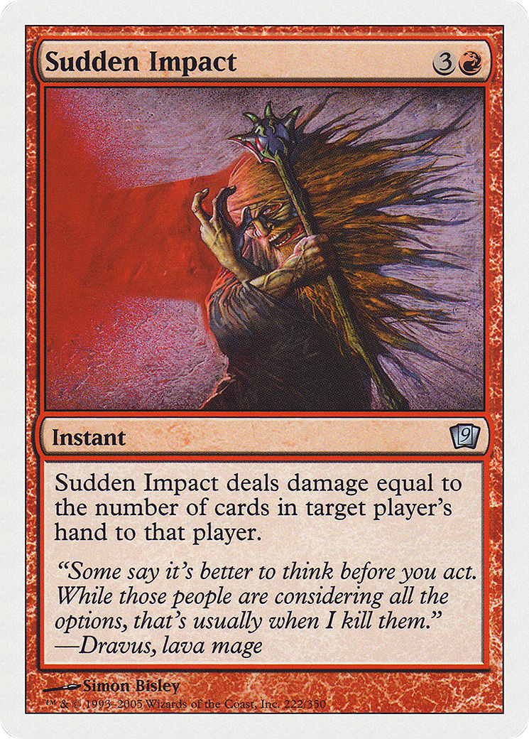 Sudden Impact (9ED-222) - uncommon