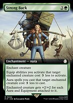 Strong Back (PIP-402) - rare: (Extended Art) - Foil
