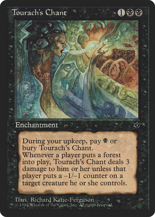 Tourach's Chant (FEM-047) - uncommon
