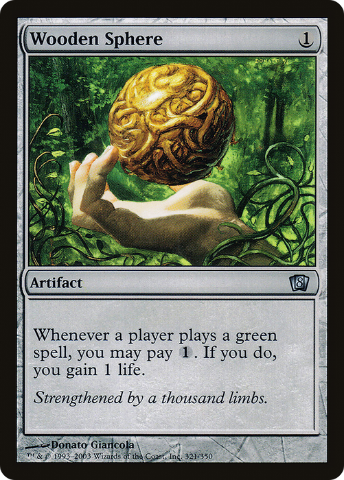 Wooden Sphere (8ED-321★) - uncommon - Foil