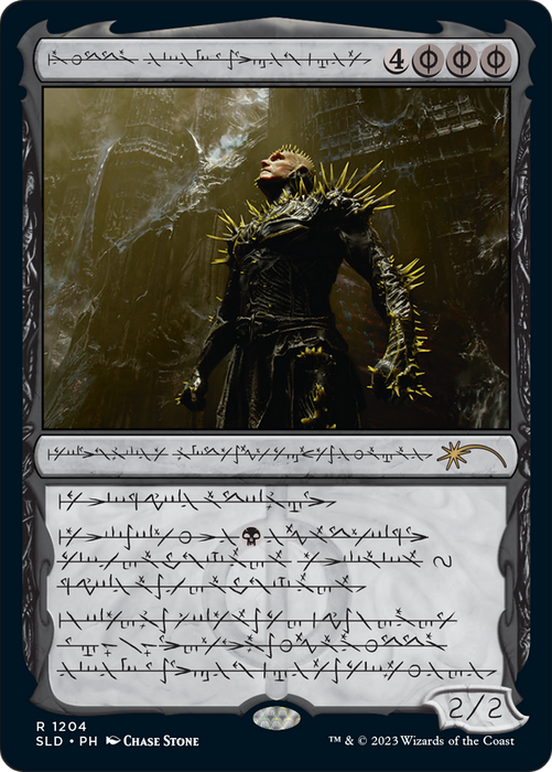 K'rrik, Son of Yawgmoth (SLD-1204) - rare: (Showcase)