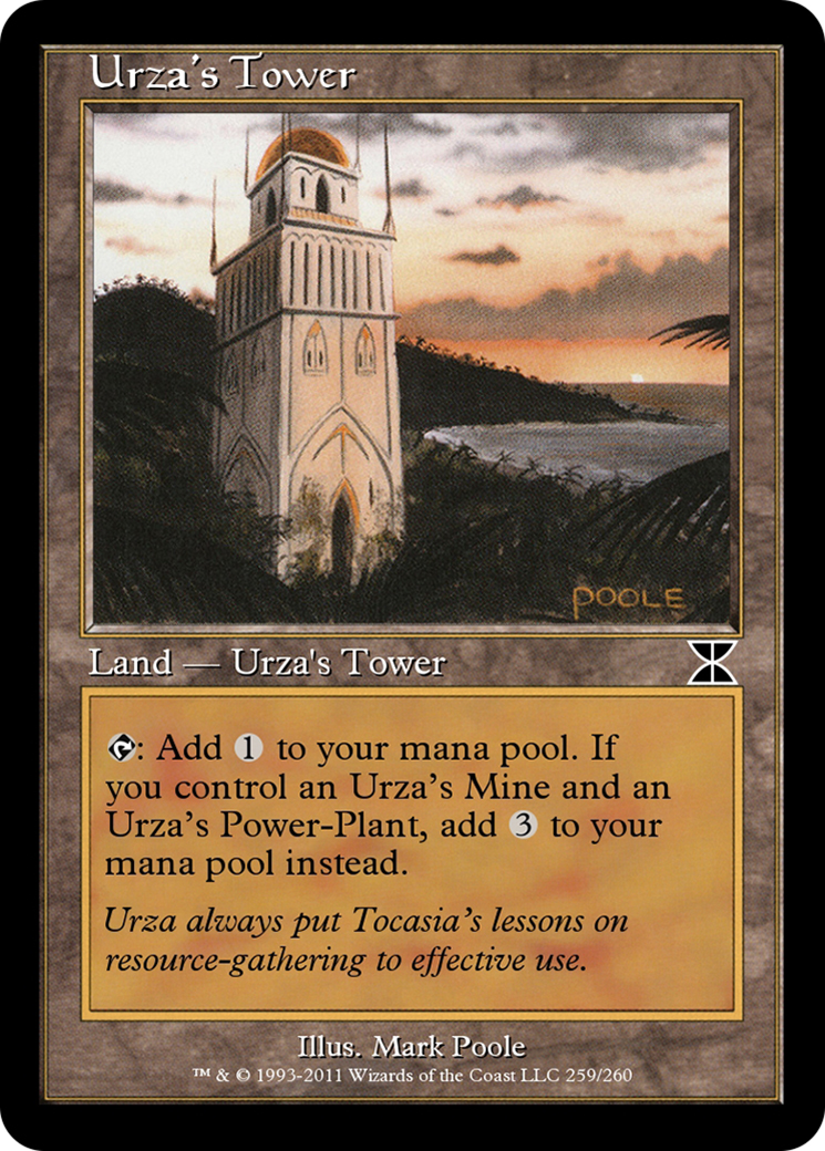 Urza's Tower (ME4-259A) - common - Foil