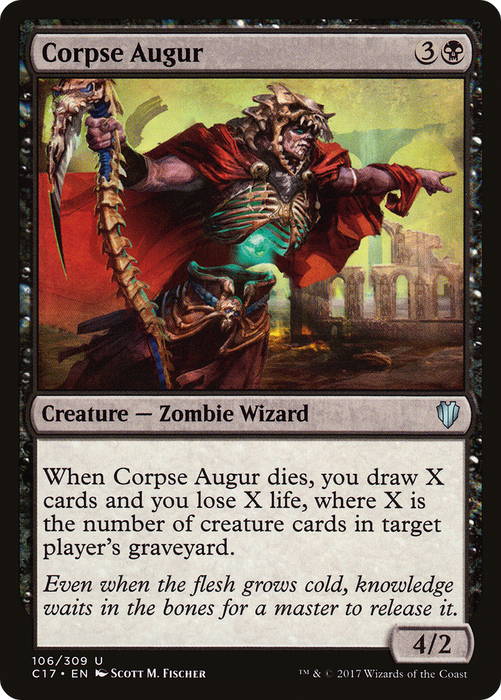 Corpse Augur (C17-106) - uncommon
