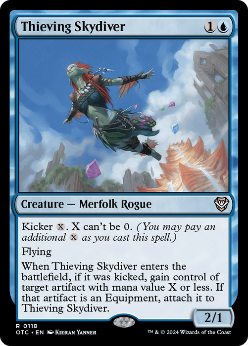 Thieving Skydiver (OTC-118) - rare