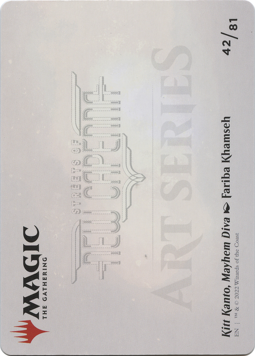 Kitt Kanto, Mayhem Diva // Kitt Kanto, Mayhem Diva (ASNC-042) - common (Borderless) - Foil