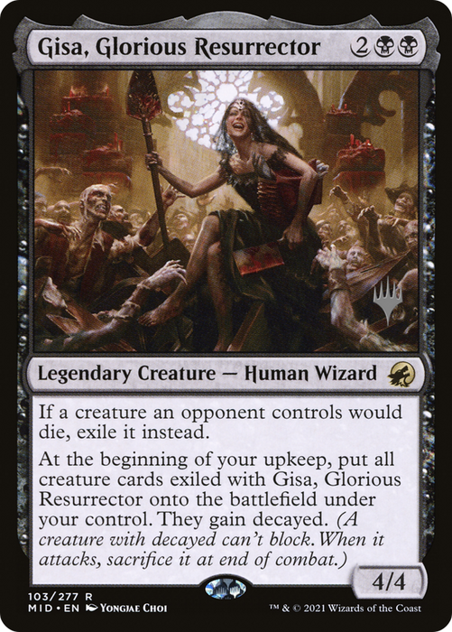 Gisa, Glorious Resurrector (PPMID-103P) - rare
