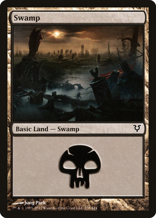 Swamp (AVR-238) - common - Foil