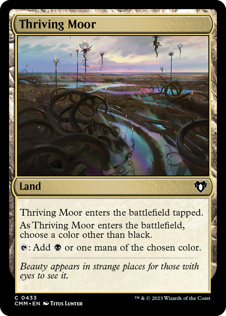 Thriving Moor (CMM-433) - common - Foil
