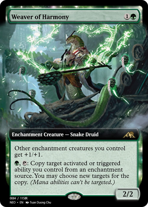 Weaver of Harmony (PRM-98031) - rare: (enchantment) - Foil
