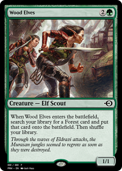 Wood Elves (PRM-62527) - common - Foil