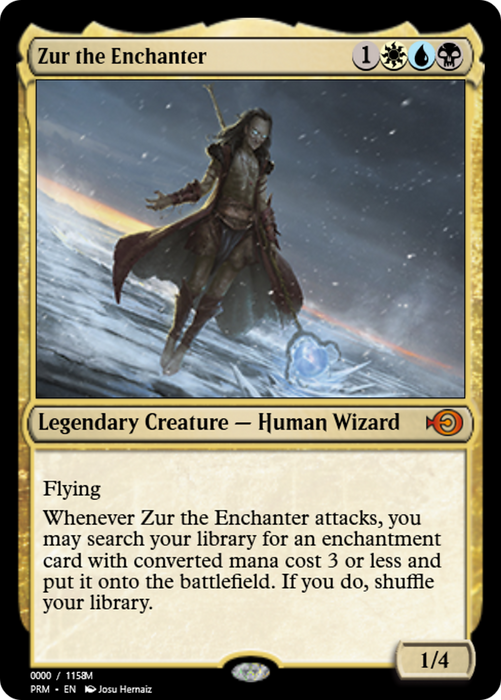 Zur the Enchanter (PRM-86196) - mythic - Foil