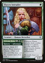 Flaxen Intruder // Welcome Home (ELD-155) - uncommon