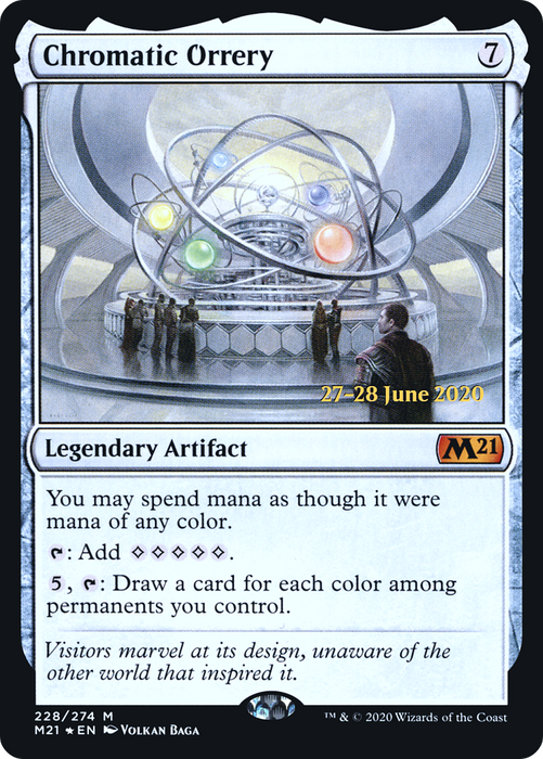 Chromatic Orrery (PRE-228S) - mythic - Foil