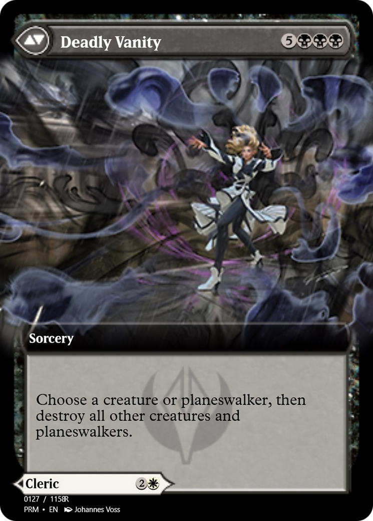 Selfless Glyphweaver // Deadly Vanity (PRM-90224) - rare