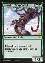Prowling Serpopard (AKR-209) - rare