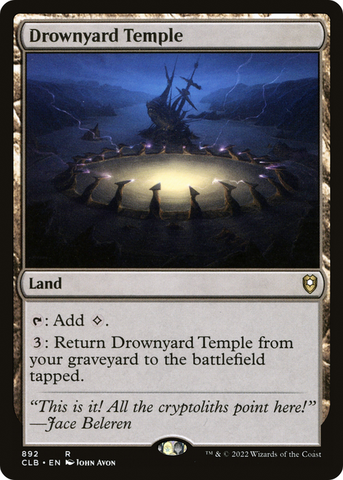 Drownyard Temple (CLB-892) - rare