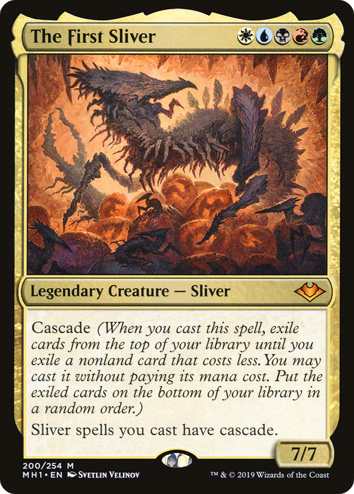 The First Sliver (MH1-200) - mythic - Foil