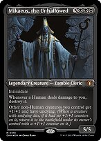 Mikaeus, the Unhallowed (CMM-516) - mythic - Etched Foil