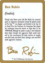 Ben Rubin Bio (WCD-BR0A) - common
