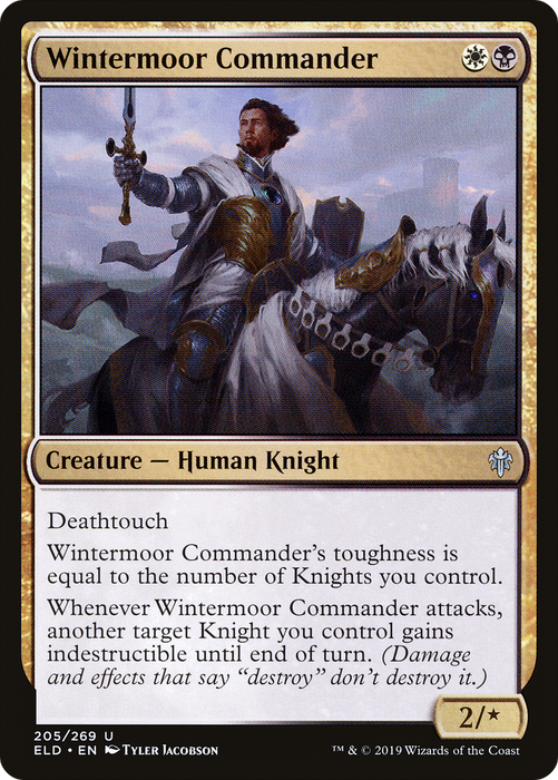 Wintermoor Commander (ELD-205) - uncommon