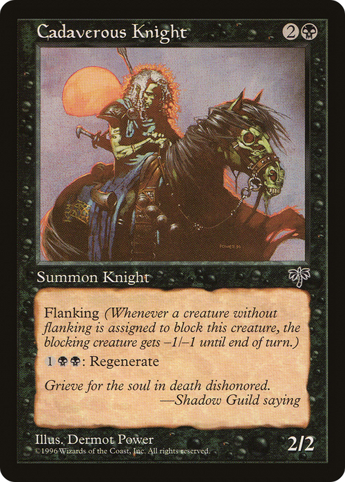 Cadaverous Knight (MIR-110) - common