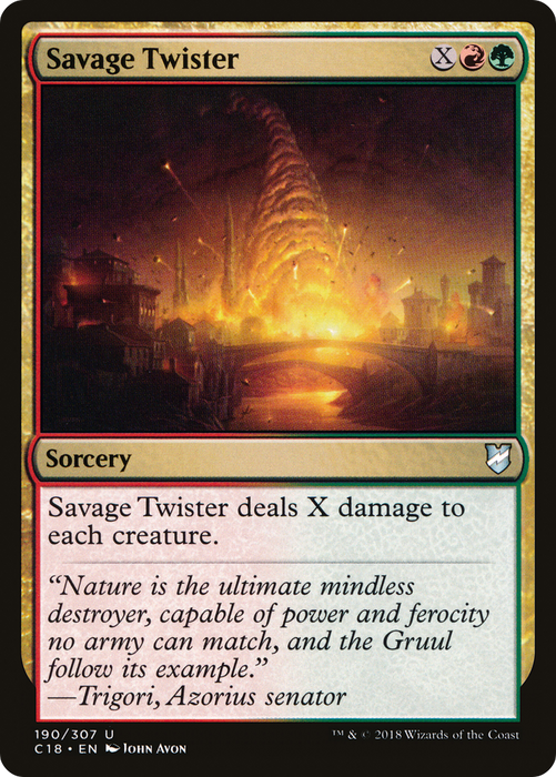 Savage Twister (C18-190) - uncommon