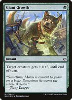 Giant Growth (WAR-162) - common