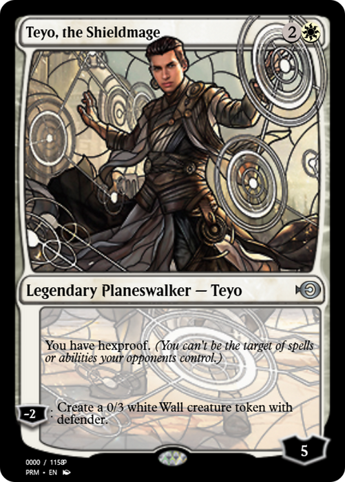 Teyo, the Shieldmage (PRM-77983) - uncommon