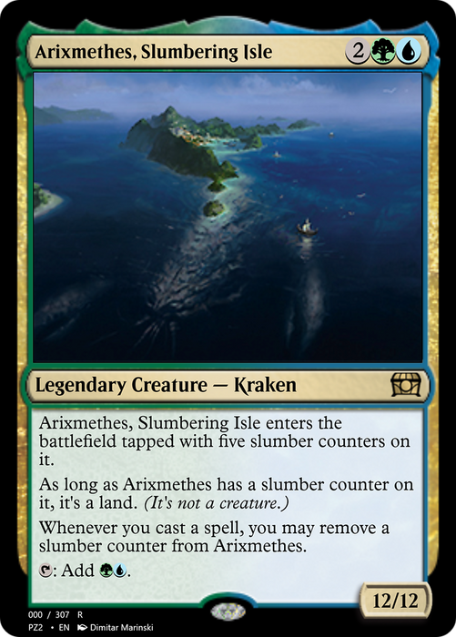 Arixmethes, Slumbering Isle (PZ2-70715) - rare