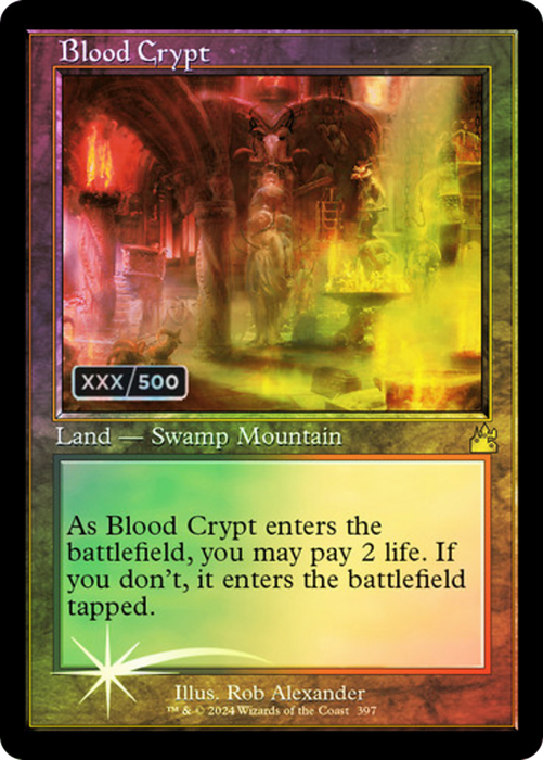 Blood Crypt (RVR-397Z) - rare - Foil