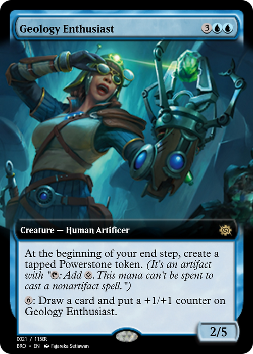 Geology Enthusiast (PRM-105652) - rare - Foil