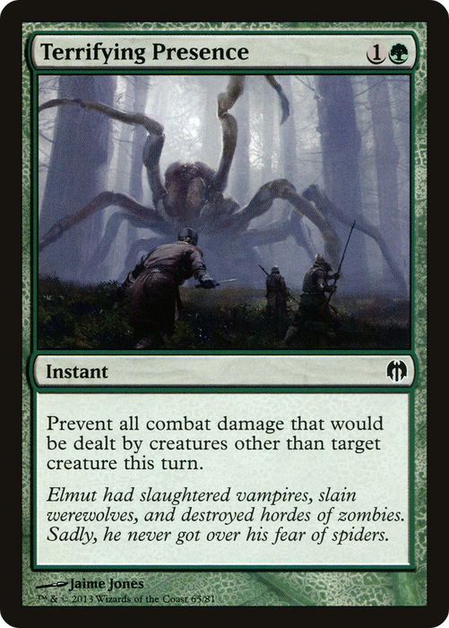 Terrifying Presence (DDL-065) - common