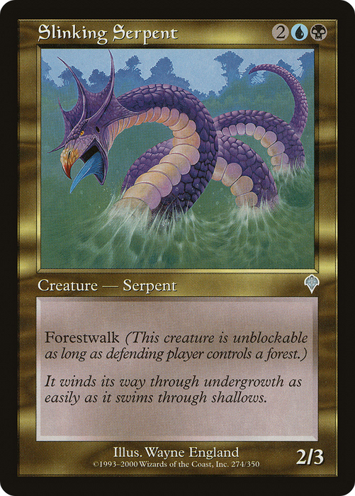 Slinking Serpent (INV-274) - uncommon