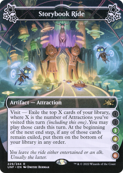 Storybook Ride (UNF-229B) - rare - Foil