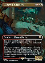 Rohirrim Chargers (LTC-496) - rare (Borderless)
