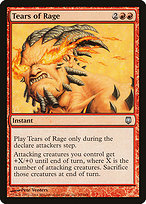 Tears of Rage (DST-070) - uncommon